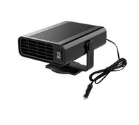 LKHSYAN Portable Car Heater Defroster,12V Windshield Defroster & Defogger 2 in 1 Fast Heating/Cooling Automobile Heater Demister Vehicle Heater Fan Cigarette (Black)