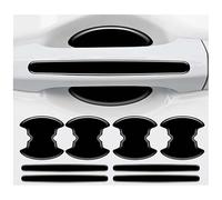 LKILFUWX 8 Pcs Car Door Handle Stickers, For Toyota C-HR Hybrid 2024 2025 Door Handle Protective Film Scratch Protection Sticker Car Door Handle Paint Guard,A