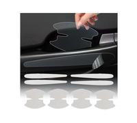 LKILFUWX 8PCS Car Door Handle Protectors, for Nissan Qashqai Juke Nismo Kicks 350Z 370Z 400Z Sentra Clear Paint Protection Film Anti Scratch Door Protector Stickers for Recessed Grips