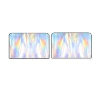 LKILFUWX Car Side Window Shades, for Audi TT 2007-2014 MK2 Car Window Shades Auto Privacy Curtains Blocks UV Rays Automotive Sunscreen Accessories,2Pcs(Rear window)