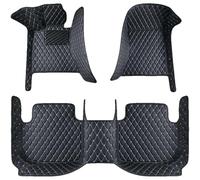 LKILFUWX for BMW 8 Series(4door) 2019-2023 Tailored Car Floor Mats Luxury Full Coverage Leather Car Mats Heavy Duty All-Weather Protection Waterproof Non-Slip Carpets,B