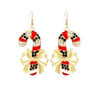 LKingel Christmas Earrings for Women Christmas Tree Bells Ugly Sweater Gingerbread Dangle Earrings Trendy Christmas Party Jewelry Stocking Stuffers Christmas Gifts 2024, L, Metal, No Gemstone