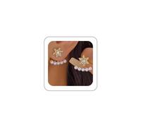 LKingel Christmas Snowflake Earrings for Women Elegant Rhinestone Snowflake Stud Earrings Sparkling Snowflakes Dangle Drop Earring Christmas Stocking Stuffers Gift 2025, L, Zinc, No Gemstone