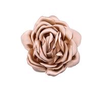 LKingel Dainty Fabric Flower Brooches Large Silk Lapel Pin Elegant Camellia Flower Brooch Pins for Women Classic Formal Occasions Clothing Accessories, L, Silk, no gemstone