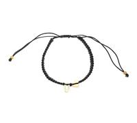 LKingel Delicate Heart Initial Bracelet for Teen Girls Friendship Gift Adjustable Handmade Cord Braided Initial Bracelet A-Z Braided Bracelet for Women, Large, no gemstone