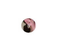 LKingel Double Twist Hoop Earrings for Women, Petite Quartet Earrings, Double Hoop Earrings, Hanging Earrings, Paperclip Stud Earrings for Girls, Zinc, No Gemstone