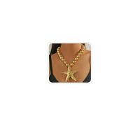 LKingel Gold Starfish Necklaces for Women Bohemian Mermaid Necklaces Summer Ocean Seashell Charm Necklace Hawaiian Surf Beach Jewelry, L, Metal, No Gemstone