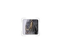 LKingel Gothic Pants Chains for Women Men Punk Star Moon Heart Starfish Wallet Chains Hip Hop Rock Pocket Chain Fashion Layered Jeans Chain for Women, Adjustable, alloy, No Gemstone