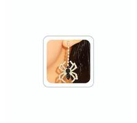 LKingel Halloween Spider Earrings for Women Gothic Rhinestone Spider Stud Earrings Witch Vampire Accessories Punk Cosplay Pendant Earrings Halloween Costume Accessories Fashion Jewelry for Women 2025