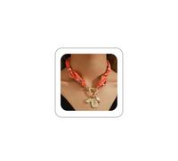 LKingel Scarf Necklaces with Charm for Women Boho Bandana Necklaces Vintage Scarf Pendant Necklace Adjustable Tie Statement Choker Necklace Halloween Christmas Jewelry Gift for Women, L, Polyester, No