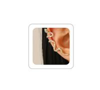 LKingel Snake Earrings for Women Punk Snake Stud Earrings Goth Snakes Dangle Drop Earring Vintage Snakes Ear Clip Earring Halloween Jewelry Emo Accessories, Copper, No Gemstone