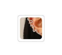 LKingel Snake Earrings for Women Punk Snake Stud Earrings Goth Snakes Dangle Drop Earring Vintage Snakes Ear Clip Earring Halloween Jewelry Emo Accessories, Copper, No Gemstone