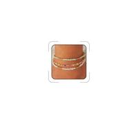 LKingel Starfish Mermaid Anklets Bracelets for Women Waterproof Gold Beaded Seashell Starfish Anklets Bohemian Summer Surf Stackable Anklet Bracelet Hawaiian Mermaid Jewelry Outfits for Women, L