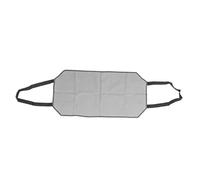 Lkionmfvz Large Canvas Firewood Carrier Log Bag, Indoor Fireplace Log Holder, Portable Wearproof Firewood Bag with Double Straps, Sturdy Reinforced Canvas Material for Camping Gardening Stor (Grey)