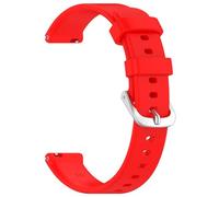 LKIRYUF Silicone Watch Strap with Pin Buckle | Silicone Replacement Strap, Spring-Pin Attachment Hardware, Two Loop Retainers for Managing the Loose Strap Tail