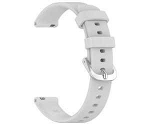 LKIRYUF Silicone Watch Strap with Pin Buckle | Silicone Replacement Strap, Spring-Pin Attachment Hardware, Two Loop Retainers for Managing the Loose Strap Tail