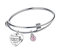 LKJHGF Godmother Gift for Godmother Birthday Bracelet Mother's Day Gift for Godmother "Would You Be My Love Godmother For All Life" Godmother Birthday Gift