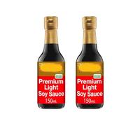 LKK Premium Light Soy Sauce, 150ml, Halal, Vegan Suitable,Pack Of 2