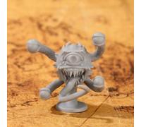 LKKCHER DESIGN 1pcs D&D Figures, 3D Cyclops Monster Miniatures, 4 Legged Unpainted Hand-painted Model, Role Playing Games Figures, Fantasy Tabletop Game Accessories, 3.8x3.6cm, DND Minis