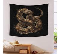 LKKENDUGD 3D Snake Print Wall Blanket Home Decoration Bedding Poster Wall Art Tapestry Tapestries Wall Hanging Soft Polyester for Living Room Bedroom Dorm Deco 100cmx150cm
