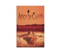 LKKHPEP Alice in Chains Poster Album Dirt Poster Canvas Wall Art Decorative Home Decor Painting for Living Room Bedroom 16x24inch(40x60cm) Unframe-style