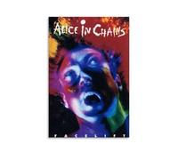 LKKHPEP Alice in Chains Poster Facelift Album Cover Poster Canvas Wall Art Decorative Home Decor Painting for Living Room Bedroom 12x18inch(30x45cm) Unframe-style