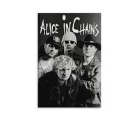 LKKHPEP Alice in Chains Poster Vintage Poster Canvas Wall Art Decorative Home Decor Painting for Living Room Bedroom 12x18inch(30x45cm) Unframe-style