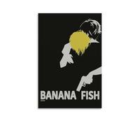 LKKHPEP Banana Fish Anime Poster Poster Canvas Wall Art Decorative Home Decor Painting for Living Room Bedroom 12x18inch(30x45cm) Unframe-style