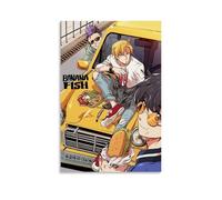 LKKHPEP Banana Fish Anime Poster Poster Canvas Wall Art Decorative Home Decor Painting for Living Room Bedroom 16x24inch(40x60cm) Unframe-style