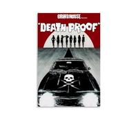 LKKHPEP Death Proof Poster Classic Movie Poster Canvas Wall Art Decorative Home Decor Painting for Living Room Bedroom 12x18inch(30x45cm) Unframe-style