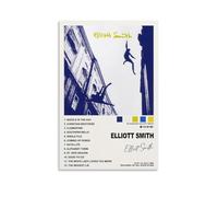 LKKHPEP Elliott Smith Poster Album Elliott Smith Poster Canvas Wall Art Decorative Home Decor Painting for Living Room Bedroom 12x18inch(30x45cm) Unframe-style