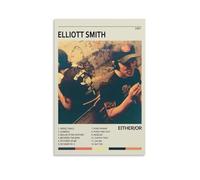 LKKHPEP Elliott Smith Poster EitherOr Album Poster Canvas Wall Art Decorative Home Decor Painting for Living Room Bedroom 12x18inch(30x45cm) Unframe-style