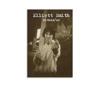LKKHPEP Elliott Smith Poster EitherOr Album Poster Canvas Wall Art Decorative Home Decor Painting for Living Room Bedroom 12x18inch(30x45cm) Unframe-style