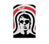 LKKHPEP Elliott Smith Poster Figure 8 Album Poster Canvas Wall Art Decorative Home Decor Painting for Living Room Bedroom 16x24inch(40x60cm) Unframe-style