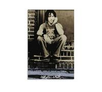 LKKHPEP Elliott Smith Poster From A Basement on The Hill Poster Canvas Wall Art Decorative Home Decor Painting for Living Room Bedroom 08x12inch(20x30cm) Unframe-style