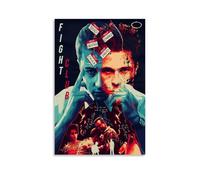 LKKHPEP Fight Club Poster Movie Poster Canvas Wall Art Decorative Home Decor Painting for Living Room Bedroom 08x12inch(20x30cm) Unframe-style