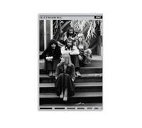 LKKHPEP Fleetwood Poster Mac Black And White Poster Canvas Wall Art Decorative Home Decor Painting for Living Room Bedroom 08x12inch(20x30cm) Unframe-style