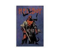 LKKHPEP HellboyPoster Classic Movie Poster Canvas Wall Art Decorative Home Decor Painting for Living Room Bedroom 08x12inch(20x30cm) Unframe-style