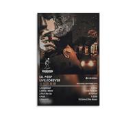 LKKHPEP Lil Poster Peep Album-Live Forever Poster Canvas Wall Art Decorative Home Decor Painting for Living Room Bedroom 16x24inch(40x60cm) Unframe-style