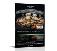 LKKHPEP Limp Poster Bizkit-Chocolate Starfish-Album Poster Canvas Wall Art Decorative Home Decor Painting for Living Room Bedroom 08x12inch(20x30cm) Frame-style