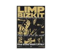 LKKHPEP Limp Poster Bizkit-Metal Band Poster Canvas Wall Art Decorative Home Decor Painting for Living Room Bedroom 12x18inch(30x45cm) Unframe-style