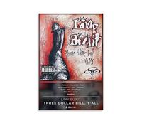 LKKHPEP Limp Poster Bizkit-Three Dollar Bill, Y'all Poster Canvas Wall Art Decorative Home Decor Painting for Living Room Bedroom 16x24inch(40x60cm) Unframe-style