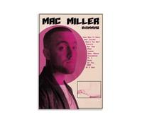 LKKHPEP Mac Poster Miller Album Swimming Poster Canvas Wall Art Decorative Home Decor Painting for Living Room Bedroom 12x18inch(30x45cm) Unframe-style