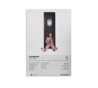 LKKHPEP Mac Poster Miller Swimming Album Poster Canvas Wall Art Decorative Home Decor Painting for Living Room Bedroom 20x30inch(50x75cm) Unframe-style