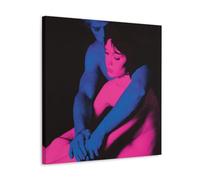 LKKHPEP Music Rock Band Tv Girl Album Poster Canvas Wall Art Decorative Home Decor Painting for Living Room Bedroom 12x12inch(30x30cm) Frame-style