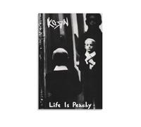 LKKHPEP Poster for Korn-Life Is Peachy-Album Poster Canvas Wall Art Decorative Home Decor Painting for Living Room Bedroom 16x24inch(40x60cm) Unframe-style