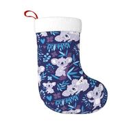 LKLDDPZB Christmas Stocking For Presents, Lovely Koala Print Xmas Santa Stockings, Holiday Hanging Decor For Christmas Tree Fireplace Party