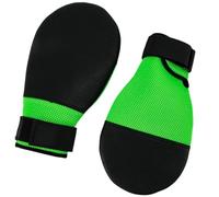 LKLKKC Dementia Restraint Gloves, 2Pcs Hand Protective Gloves for Elderly or Dementia Patients, Restraint Mitts for elderly (Green/Black)