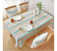 LKLNCXC Tablecloth Water Polyester Checkered Table Cloth Oblong Dining cover for Home Restaurant Party Buffet Picnic,pink-01,130x200cm(Brown-02,130x250CM)