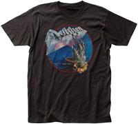 LKMGFD Dokken Tooth and Nail Album Cover Heavy Metal Shirt Black(Medium)